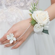 Wrist Corsage, Ring Hand Chain