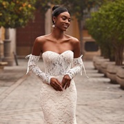 Detached Sleeves With Tie Tops