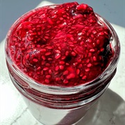 Jam With Chia Seeds