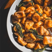 Sweet Potato Gnocchi With Sage Butter