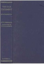 The Old Testament: An Introduction (Otto Eissfeldt)