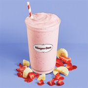 Häagen-Dazs Strawberry Banana Smoothie