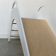 Indoor Wooden Toddler Slide