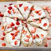 Keto Strawberry Cream Cheese Scone