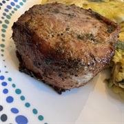 Bacon Wrapped Pork Medallion