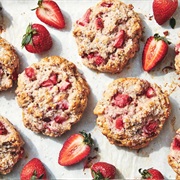 Strawberries and Cream Scone
