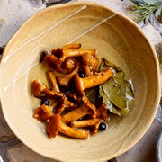 Pickled Chanterelles