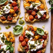 Caprese Tarts