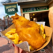 Beer-Battered Fish and Chips