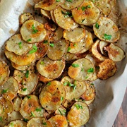 Parsley Potato Chips