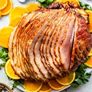 Citrus and Clove Ham