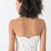 Scalloped Edge on Back of Dress