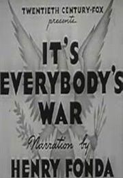 It's Everybody's War (1942)