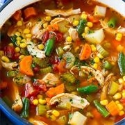 Mixed Vegetable and Onion Soup