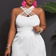 Multiple Front Straps Wrapped to Halter