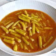 Tomato and Yellow Wax Bean Stew