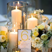 Pillar Candles for Centerpieces