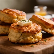 Homemade Cheese and Potato Scones