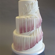 Fringe Decor on Cake
