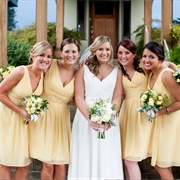 Butter Yellow for Bridesmaids