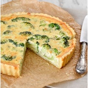 Broccoli Cheese Quiche