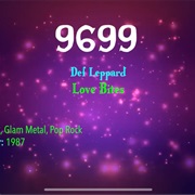 #9887 Love Bites by Def Leppard