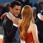 Oscar Isaac and Jessica Chastain