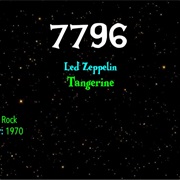 Tangerine by Led Zeppelin