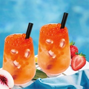 Hakuto Boba Tea With Watermelon Boba