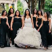 Black Bridesmaid Dresses