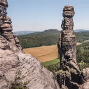 Pfaffenstein in Elbsandsteingebirge