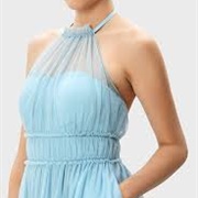 Illusion Halter Neck