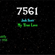 #9286 My True Love by Jack Scott