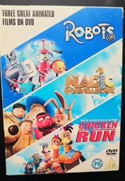 Chicken Run 3 Pack DVD (2006)