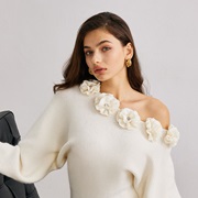 Asymmetrical, High-Low Neckline