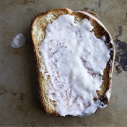 Pumpernickel Bread With Béchamel Sauce