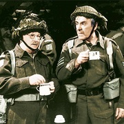 Captain Mainwaring and Sgt Wilson