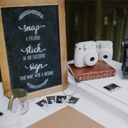 Polaroid Camera Book Station