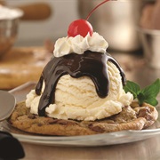 Chocolate Chip Cookie Sundae