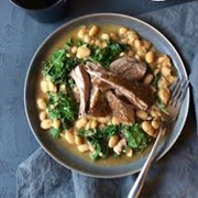 Slow Cooked Pork & Bean Soup