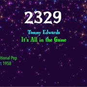 #7934 It's All in the Game by Tommy Edwards
