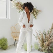 Shirtless Blazer With Wedding Separates