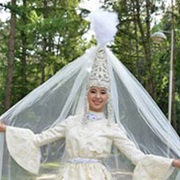 Saukele Worn by Bride