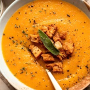Roasted Squash and Apple Soup
