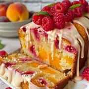 Raspberry Peach Bread