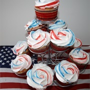 Labor Day Cupcakes