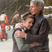 Carrie Fisher & Harrison Ford