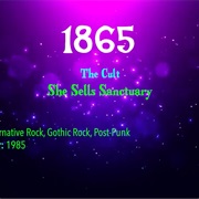 #7785 She Sells Sanctuary by the Cult