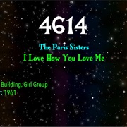 #8558 I Love How You Love Me by the Paris Sisters