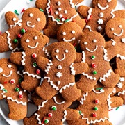Paleo Gingerbread Man